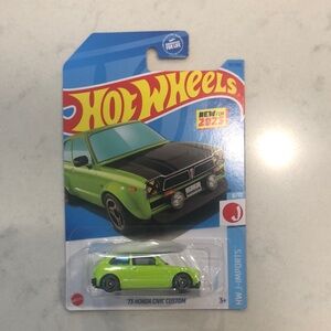 73 Honda Civic Custom Toy Car - Green